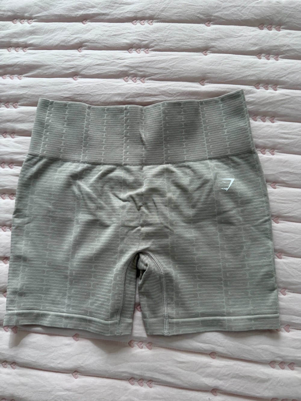 Gymshark Adapt Monogram Shorts Ecru